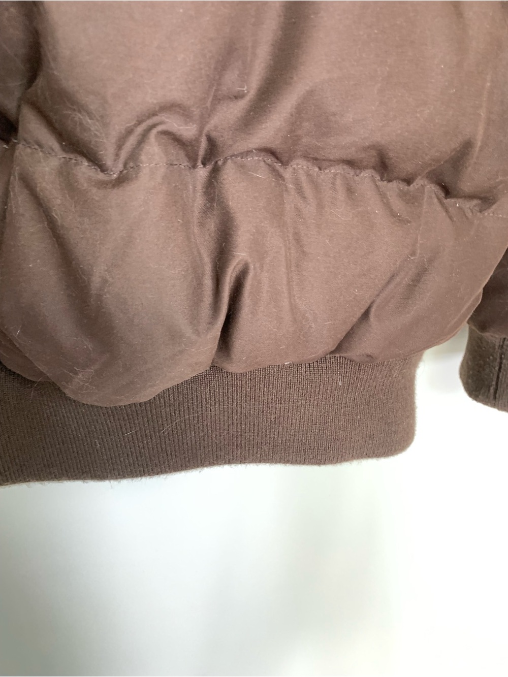 The North Face Brown Puffer Jacket M - Picture 10 of 15